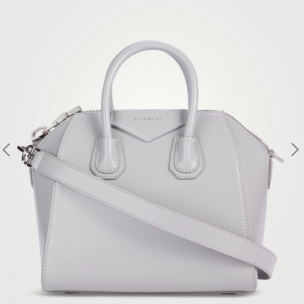 Givenchy Antigona Medium Leather Satchel | Grey | NEW oversized 🤍